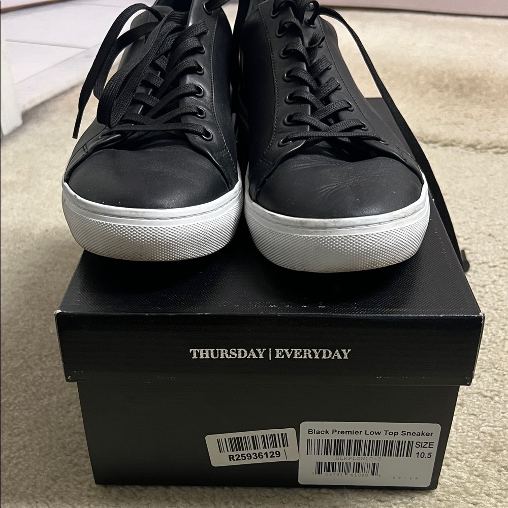 Thursday Boot Company Black Low Top Sneakers